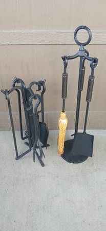Fireplace tools  fireplace tool set $25 each 1