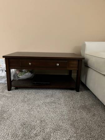 Brand New Coffee Table Coverts to Desk Height 1