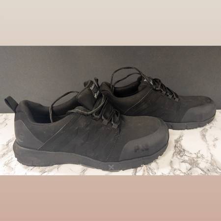 Timberland PRO Radius TB0A28PT001 Black Raptek Composite Safety Toe Shoes, Size  1