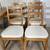 Compact Kitchen Dining Table & 4 Chairs With Seat Cushions PERFECT FOR 12 thumbnail