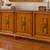 MCM Solid Cinnamon Walnut 4 Door Sideboard With Brass Pull Handles (De 3 thumbnail