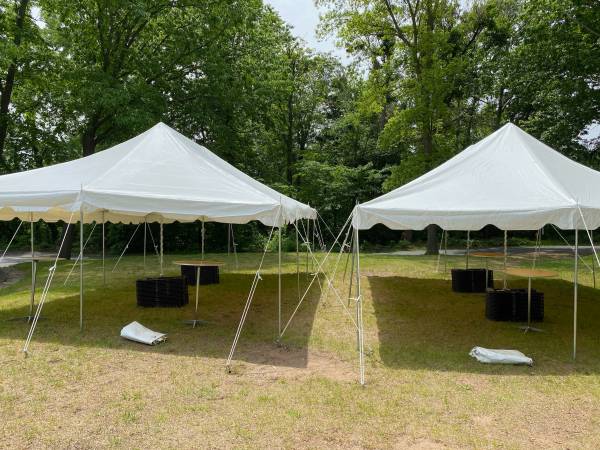 20x20 Tent, weekender pole tent 1