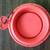 Red BPA Free Collapsible Silicone Travel Dog Bowl 🐕 2 thumbnail