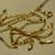 Thin Figaro Links Necklace Chain 10 Kt Y Gold by (RL) Italy 2mm 20.5" 9 thumbnail