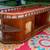 COCKTAIL coffee TABLE Ornate Wood Storage Cabinet Vintage Furniture 10 thumbnail