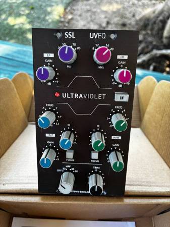 Solid State Logic UltraViolet EQ 500 Series Equalizer 1