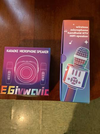 Kids Karaoke microphones 1