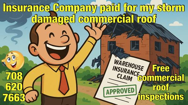 █☎️🤝COMMERCIAL FLAT ROOF LEAKING? WATER DAMAGE PROBLEMS?💲🤑█ 1