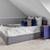 Upholstered Queen Size Bed with Storage Drawers, Excellent Condition 1 thumbnail