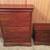 5 drawer dresser & 2 drawer night stand- cherry finish-solid wood 5 thumbnail