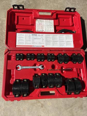 Plumbing FREEZING EQUIPMENT Set 1