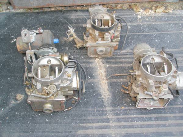 1973-80 Datsun 620 L20-L18-L16 Carburetors and  Good Parts. 1