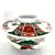 Beautiful Vintage Japanese Porcelain Hand Painted Imari Lidded Bowl 5" 1 thumbnail