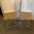 Source International Design AXIS Chrome & Leather Bar Height Chair 2 thumbnail