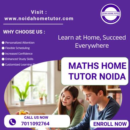 Maths home tutor in Noida 1