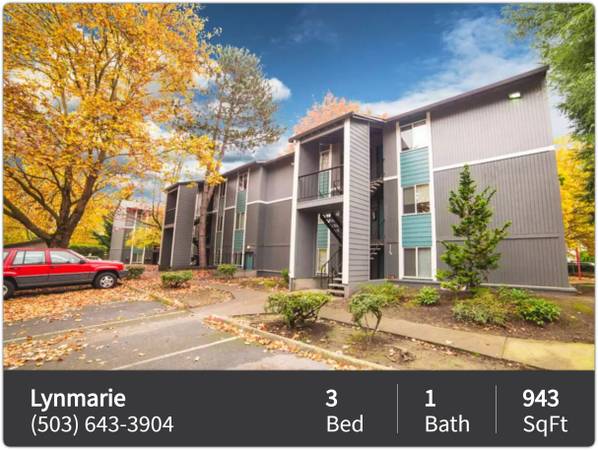 $1,850 / 3br - 943ft2 - 3 bd, 1 ba, 943 Sq. Ft. (BEAVERTON - Beaverton Transit Center)63820909398787122