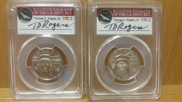 Graded Platinum 1