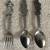 Walt Disney Mickey & Minnie Mouse & Donald Duck Fork/Spoons - Bonny 1 thumbnail