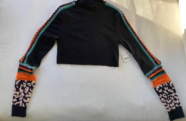 Free People Shrug Sweater sz M- New! 1