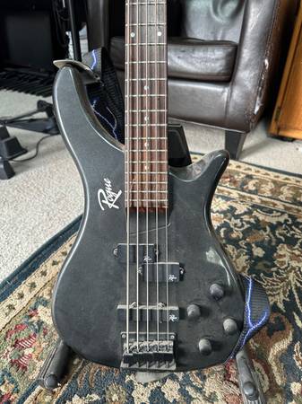 Rogue 5 String electric bass 1