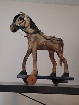 Vintage Mexican Folk Art Horse 1