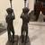 Monkey ape highly unusual candle sticks metal vintage antique 4 thumbnail