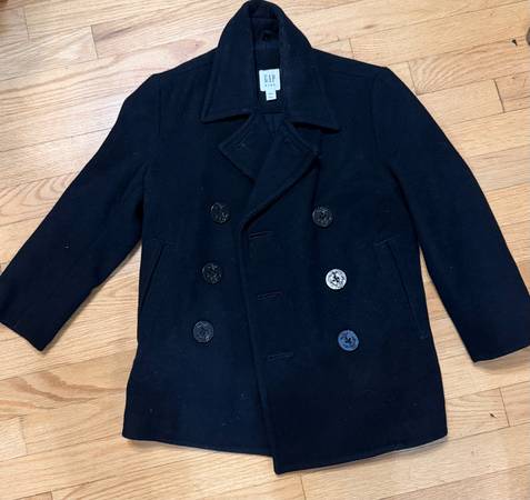 GAP Kids wool peacoat 1
