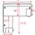 White Reception Desk with Frosted Glass - $590+Tax 16 thumbnail