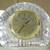 SEIKO Clock, Crystal Quartz & Brass, Vintage/Heavy/Japan 4 thumbnail
