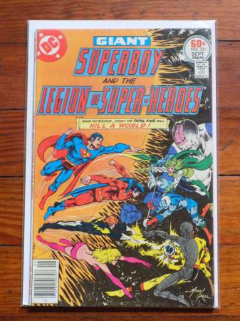 DC SUPER STARS "SUPERBOY LEGION of SUPER-HEROS" #231 1