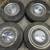 1970s cadillac 15 inch steel wheels and hubcaps 5 on 5 lug 1 thumbnail