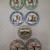 Vintage Octagon Barn Fall Family Days Buttons – Lot of 7 1 thumbnail