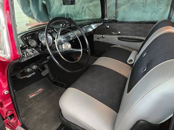 57 chevy belair hardtop coupe - $55,000 (Harriman)63621273905153123