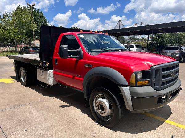 2007 Ford F-450 Dually/cama plana/ 130k millas/ diésel/ sin problemas - $9,500 (Katy)63622234203777123