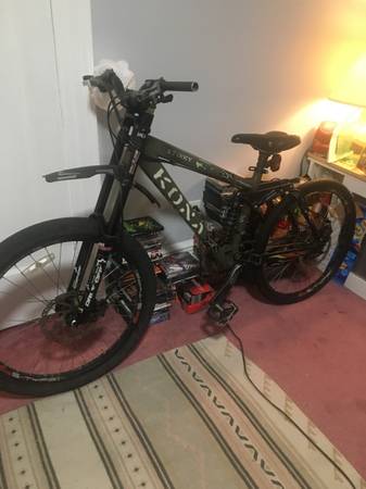 Vintage full suspension Downhill bike size small 16.5 1