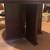 Gorgeous well-protected solid wood round dining table and chairs 5 thumbnail
