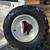 Yamaha 450 quad front rim n tire 1 thumbnail