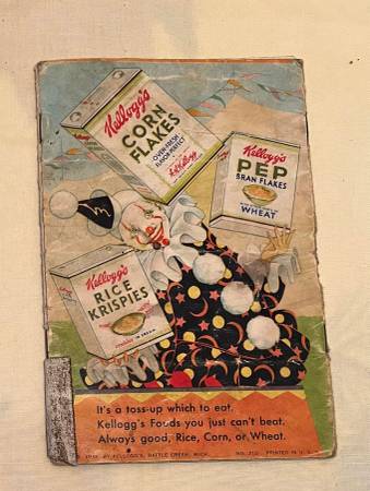 1932 Kellogg's Cereal Funny Jungleland Imágenes en Movimiento - $10 (Vancouver)63471263633537121