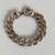 Vintage MILOR ITALY Sterling Silver Gold Tone Chain Bracelet 27.7 Gram 1 thumbnail