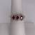 Ruby Lady's 14K Two-Tone Gold Stone & Diamond Ring - 25 Diamonds 1 thumbnail