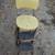 Cosco Retro Counter Chair/Step Stool, Sliding, Yellow 1 thumbnail