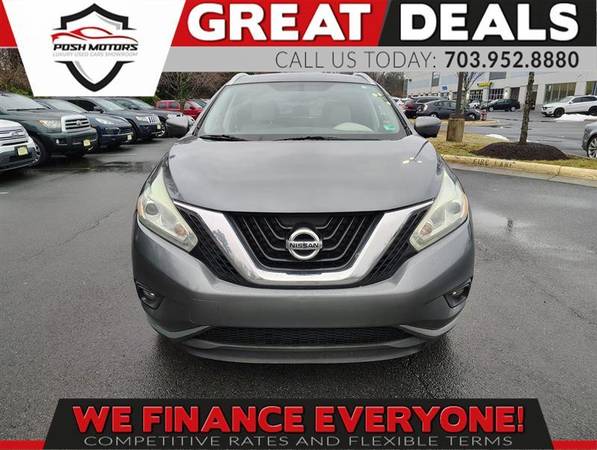 2016 NISSAN MURANO SL - $10,895 (+ Posh Motors LLC)63616545100801121