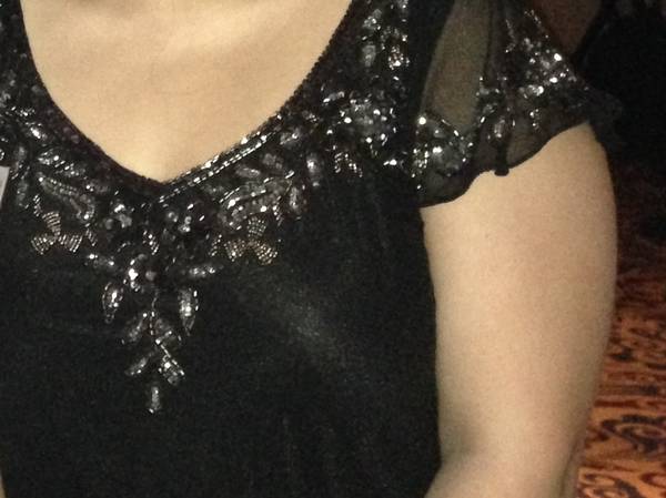 Embellished embroidered cocktail dresses 1