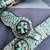 Headstall and breast collar set turquoise 2 thumbnail