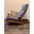 Mid Century Modern  Lounge Chair  Ottoman - Folke Ohlsson Dux Duxello 12 thumbnail