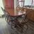 Solid Oak Amish Dining Room Table 1 thumbnail