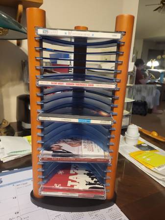 Futuristic, Modern Retro, 20 CD Tower/Holder 1