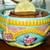 Tea Pot Omnibus OCI 1993 Hand Painted 25 Oz Ceramic Teapot Lemon Slice 2 thumbnail