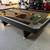 8’ Black Slate Pool Table with Installation 1 thumbnail
