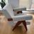 Pierre Jeanneret–Style Lounge Chair by Industry West – White Bouclé 2 thumbnail